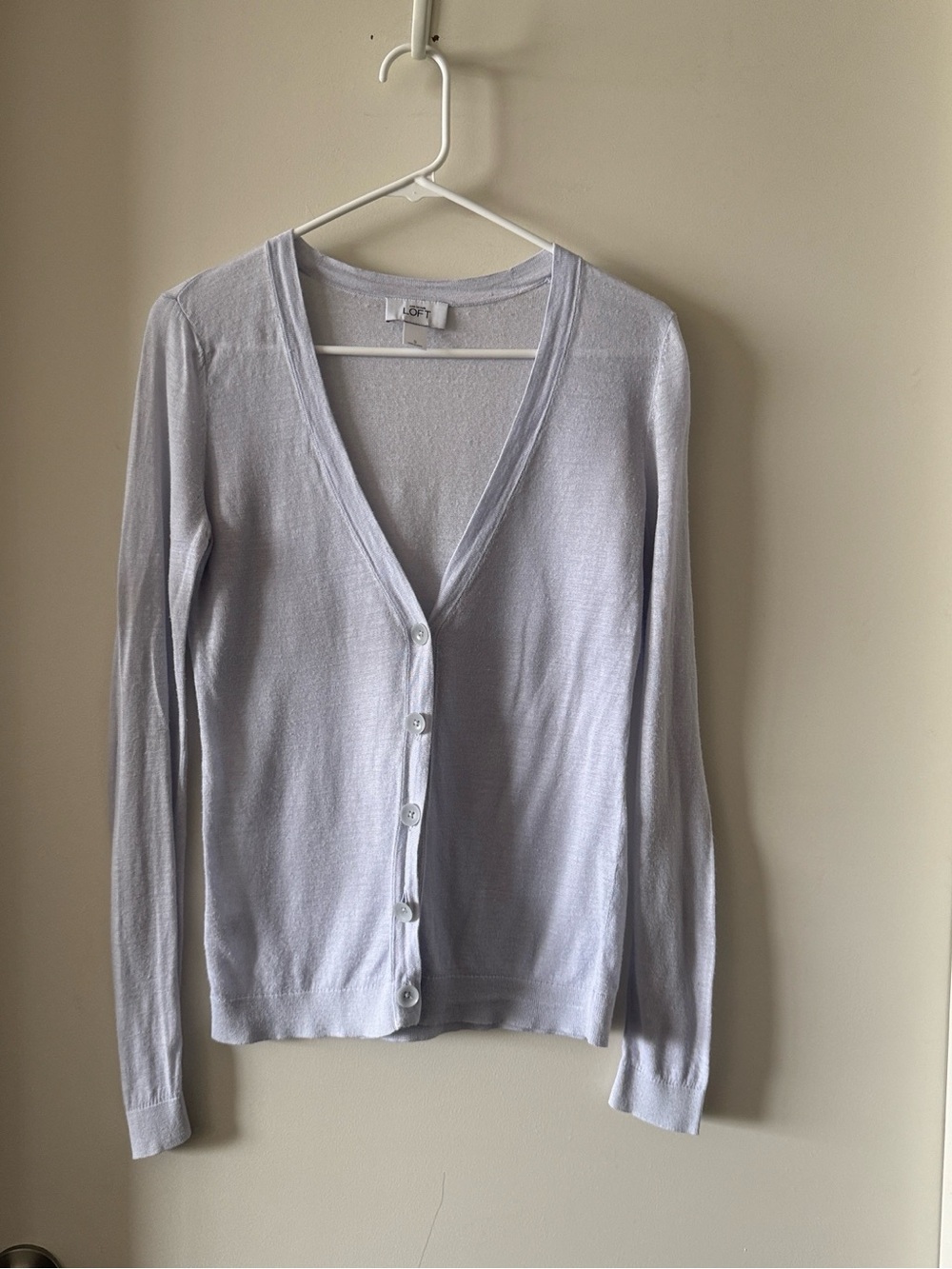 Loft Lightweight V-Neck Cardigan